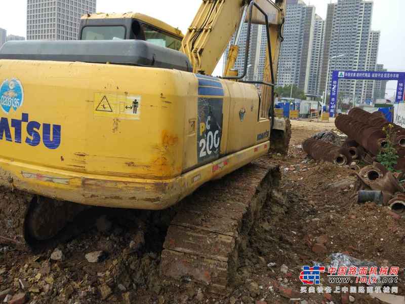 安徽出售转让二手8697小时2007年小松PC200挖掘机
