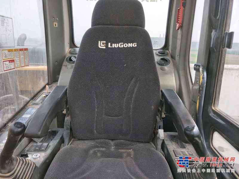 河南出售转让二手4500小时2013年柳工CLG915D挖掘机