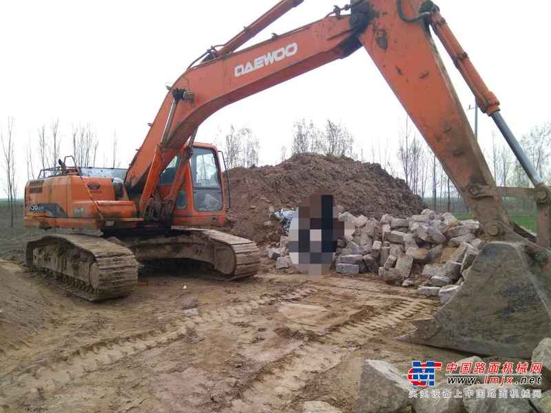 山东出售转让二手15648小时2003年大宇DH258LC挖掘机