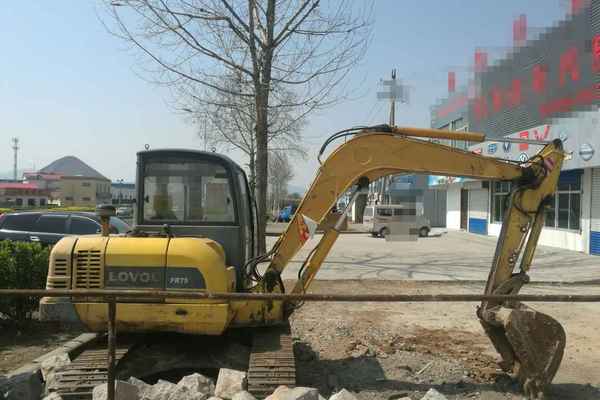 山东出售转让二手12000小时2007年福田雷沃FR60挖掘机