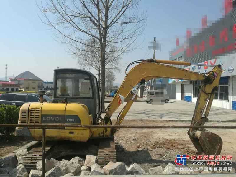 山东出售转让二手12000小时2007年福田雷沃FR60挖掘机