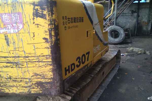 广东出售转让二手12000小时2003年加藤HD307挖掘机