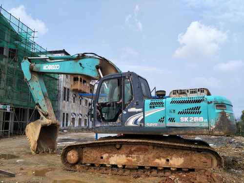 江西出售转让二手9500小时2010年神钢SK260LC挖掘机
