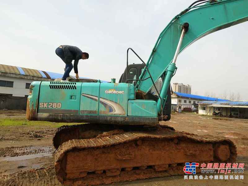 江西出售转让二手6700小时2011年神钢SK270D挖掘机