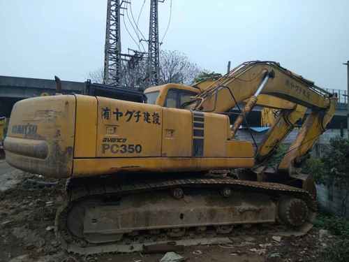 广东出售转让二手15000小时2003年小松PC350挖掘机