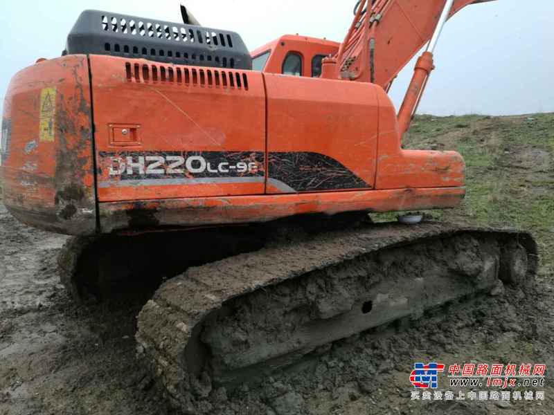 安徽出售转让二手9800小时2011年斗山DH220LC挖掘机