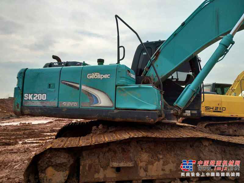 江西出售转让二手7500小时2012年神钢SK200挖掘机
