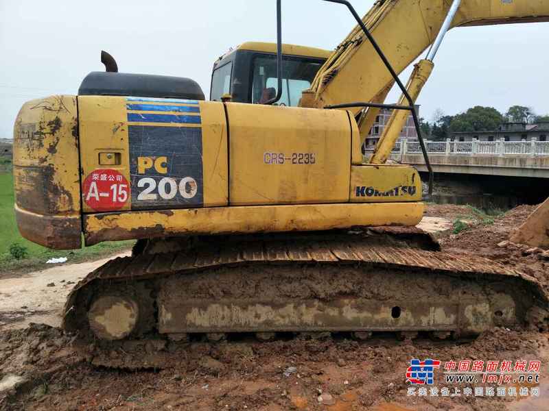 江西出售转让二手7500小时2007年小松PC200挖掘机