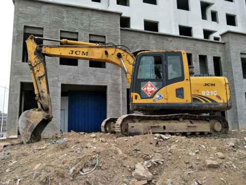 河南出售转让二手5600小时2011年山重建机JCM913D挖掘机