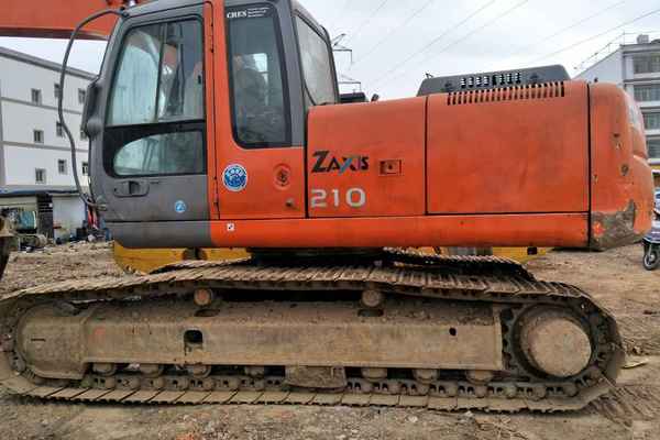 云南出售转让二手9852小时2009年日立EX210挖掘机