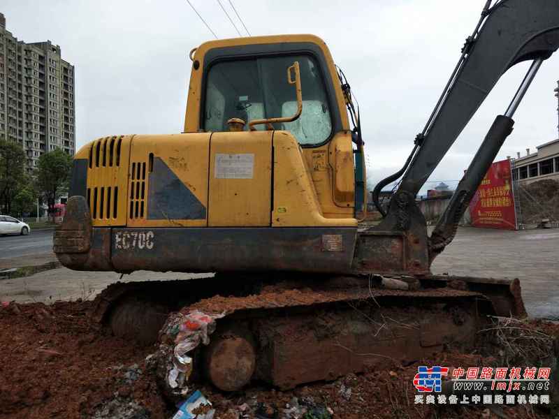 江西出售转让二手7000小时2011年沃尔沃EC55BPRO挖掘机
