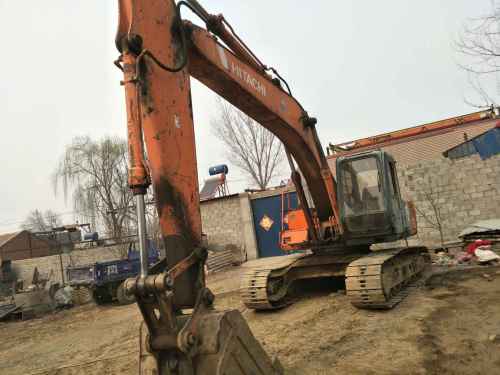 天津出售转让二手25000小时2003年日立EX200挖掘机