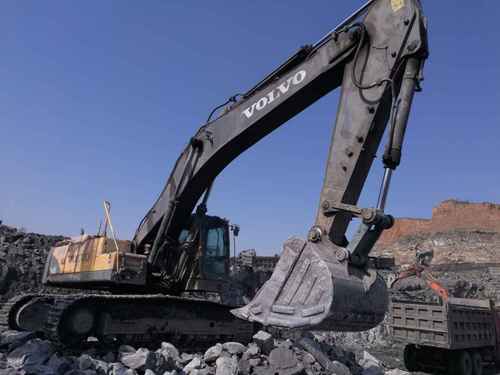 山西出售转让二手18000小时2011年沃尔沃EC460BLC挖掘机