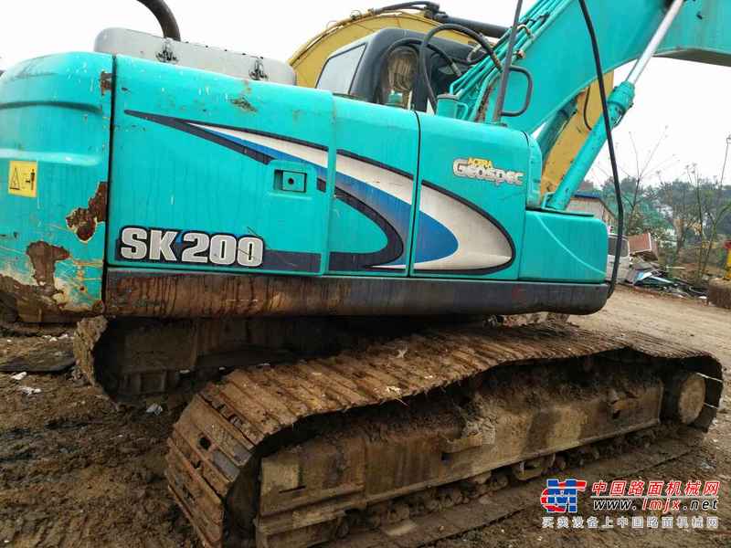 广西出售转让二手6000小时2012年神钢SK200挖掘机