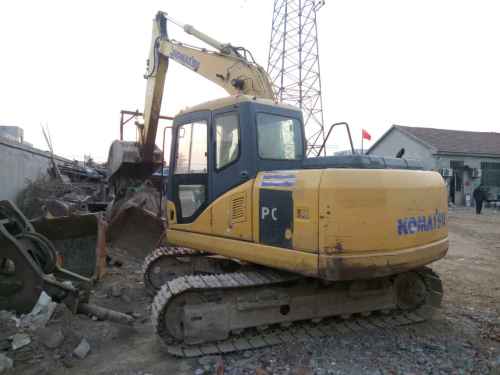 山东出售转让二手7500小时2007年小松PC130挖掘机