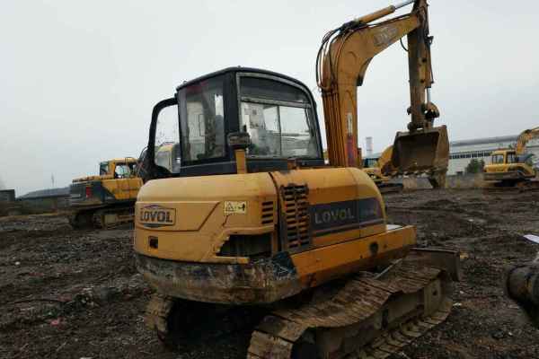湖北出售转让二手9000小时2009年福田雷沃FR60挖掘机