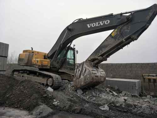 河南出售转让二手6100小时2014年沃尔沃EC300DL挖掘机