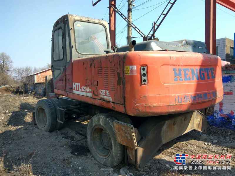 辽宁出售转让二手10000小时2007年恒特重工轮挖HTL120挖掘机
