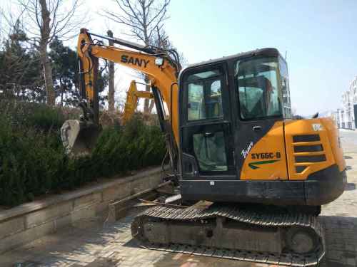 山东出售转让二手6800小时2012年三一重工SY55C挖掘机