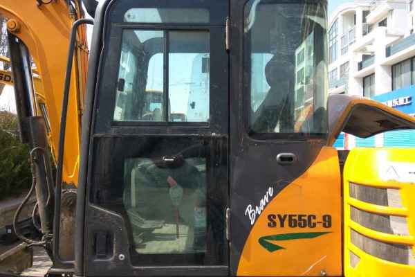 山东出售转让二手6800小时2012年三一重工SY55C挖掘机