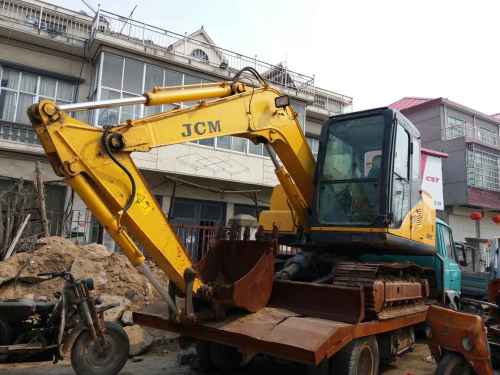 山东出售转让二手1400小时2014年山重建机JCM908C挖掘机