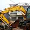 山东出售转让二手1400小时2014年山重建机JCM908C挖掘机