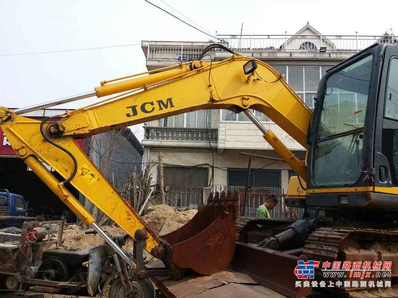 山东出售转让二手1400小时2014年山重建机JCM908C挖掘机