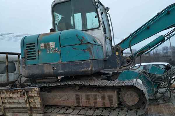 河北出售转让二手4800小时2010年山河智能SWE50H挖掘机
