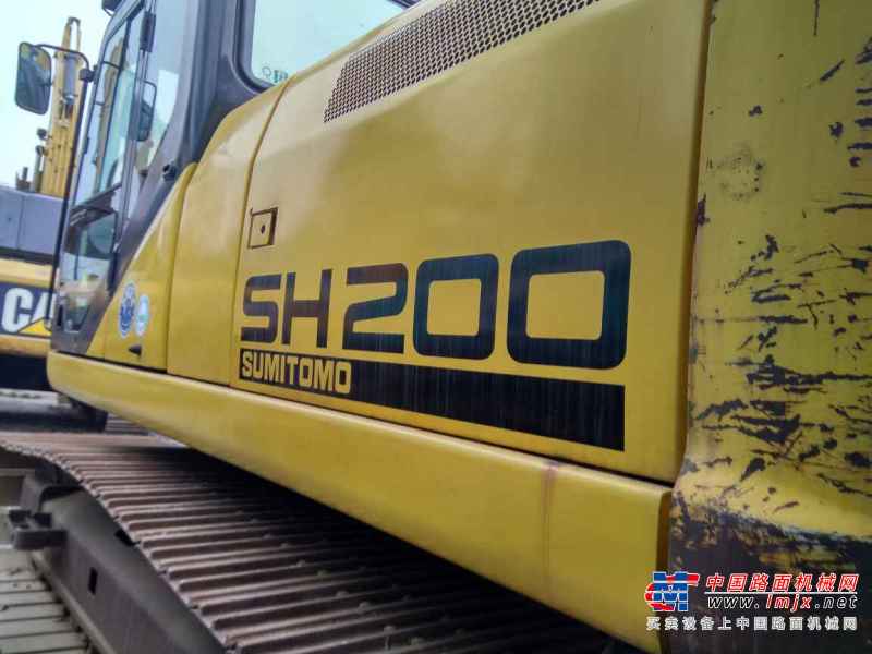 广东出售转让二手2000小时2011年住友SH200挖掘机