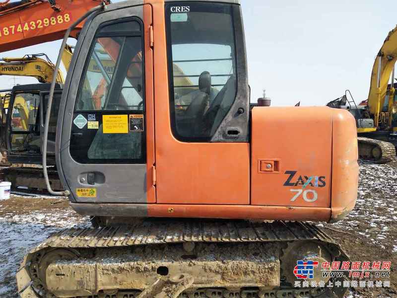 吉林出售转让二手6900小时2010年日立ZX70挖掘机