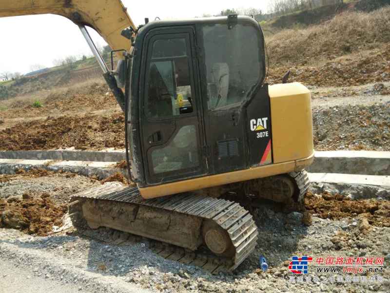 安徽出售转让二手3000小时2014年卡特彼勒307E挖掘机