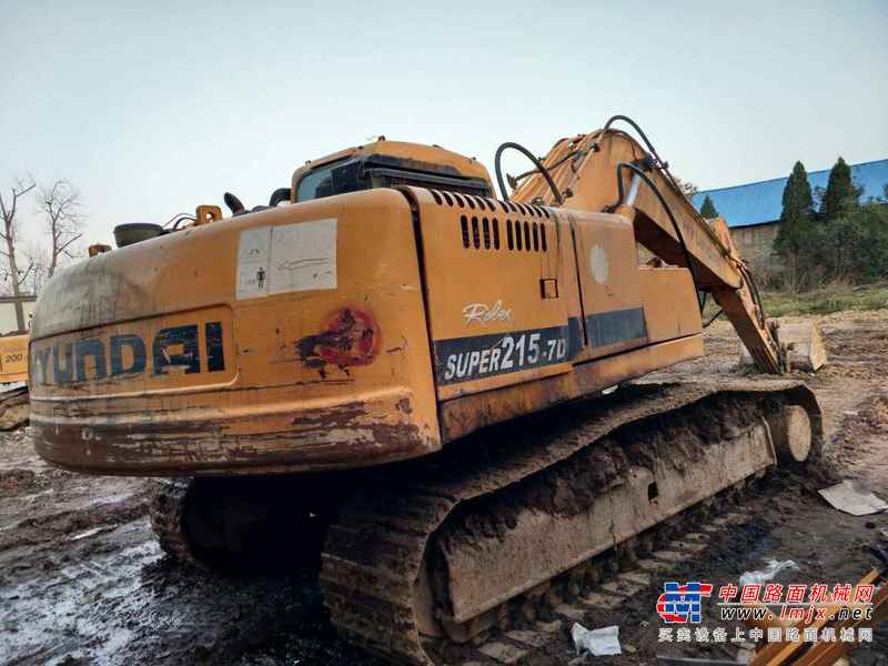 江西出售转让二手10000小时2006年现代R210挖掘机