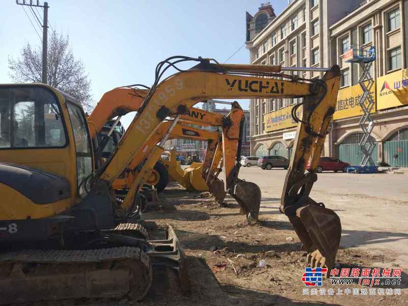山东出售转让二手8900小时2009年玉柴YC60挖掘机