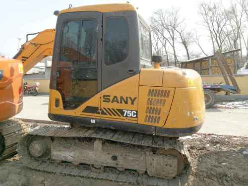 吉林出售转让二手6000小时2011年三一重工SY75C挖掘机