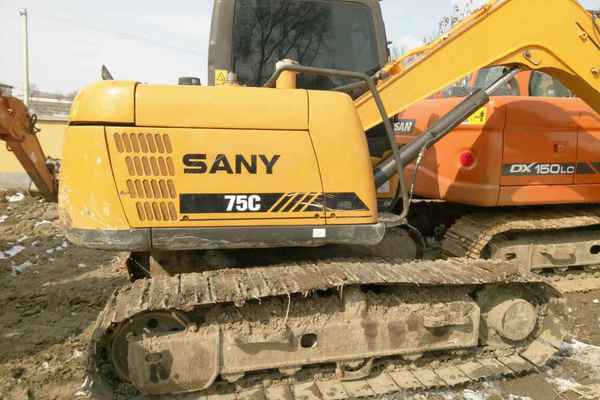吉林出售转让二手6000小时2011年三一重工SY75C挖掘机