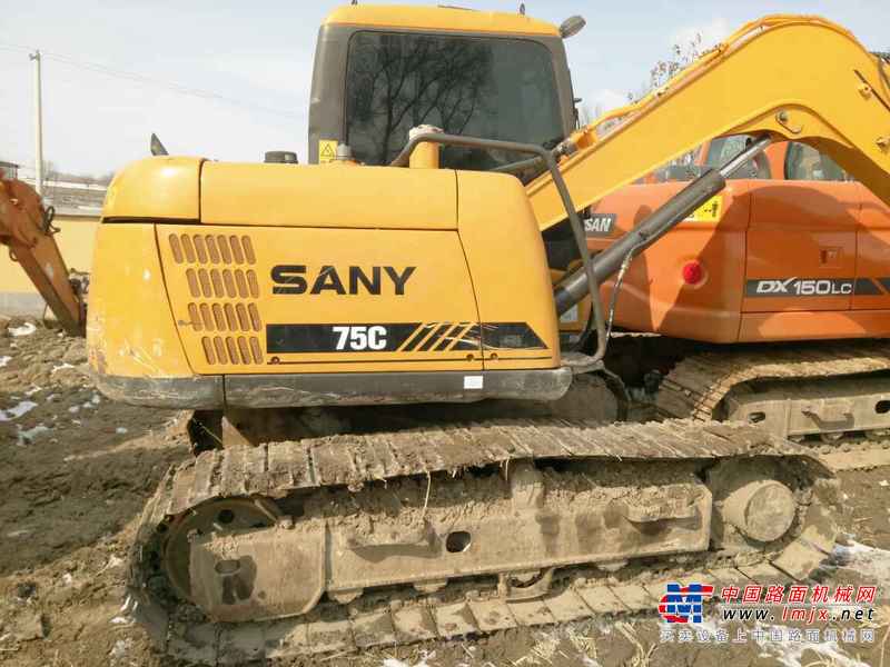 吉林出售转让二手6000小时2011年三一重工SY75C挖掘机