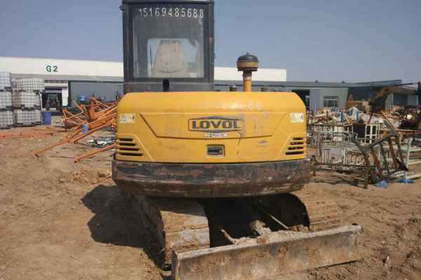 山东出售转让二手8500小时2009年福田雷沃FR60挖掘机