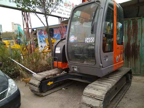 广东出售转让二手1200小时2014年日立ZX75US挖掘机