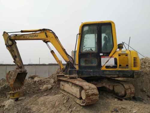 江苏出售转让二手12000小时2007年现代R55挖掘机