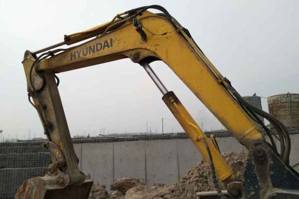 江苏出售转让二手12000小时2007年现代R55挖掘机