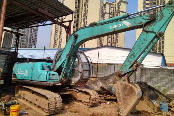 广东出售转让二手1000小时2004年神钢SK120挖掘机