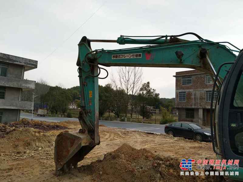江西出售转让二手4000小时2007年神钢SK135USR挖掘机