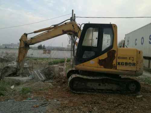 安徽出售转让二手4600小时2012年厦工XG808挖掘机