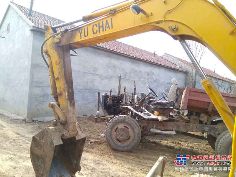 山东出售转让二手9000小时2007年玉柴YC85挖掘机