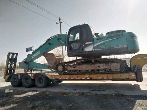甘肃出售转让二手10000小时2009年神钢SK250挖掘机