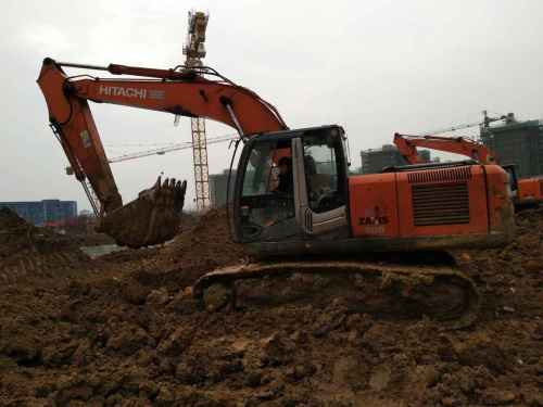 江苏出售转让二手9000小时2010年日立ZX200挖掘机
