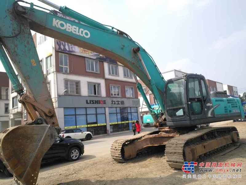 四川出售转让二手6500小时2012年神钢SK350LC挖掘机