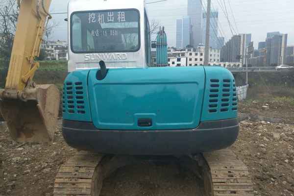 贵州出售转让二手9000小时2008年山河智能SWE70E挖掘机