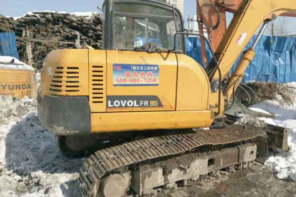 吉林出售转让二手7000小时2010年福田雷沃FR85挖掘机