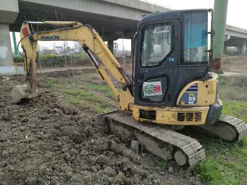 安徽出售转让二手8600小时2010年小松PC55MR挖掘机